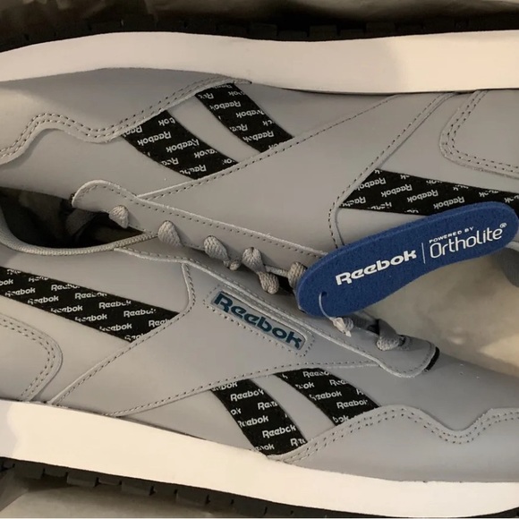Men's Reebok Classic Harman Run Grey/Teal (8) - Picture 1 of 5